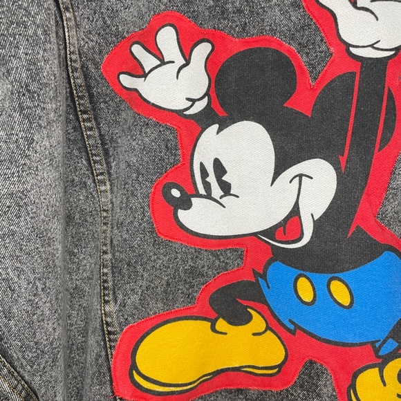 Vintage Embroidered Grey Denim Jacket - Picture 6 of 8